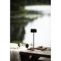 Konstsmide Lampe de table à accu LILLE MINI avec connexion USB, avec variateur tactile IP54, noir gradable
