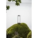Konstsmide battery table lamp EDISON S USB IP54, anthracite dimmable