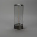 Konstsmide Lampe de table à accu EDISON L USB IP54, anthrazit gradable
