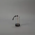 Konstsmide battery table lamp EDISON XS USB IP54, anthracite dimmable
