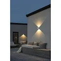 wall luminaire GALA down IP54, white 
