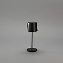 Konstsmide Lampe de table à accu VENCE MINI USB IP54, noir gradable