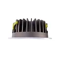  Plafonnier encastré COB 210 rond, constante de tension IP20, blanche