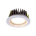  Plafonnier encastré COB 210 rond, constante de tension IP20, blanche
