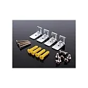  Mounting frame, metal, white