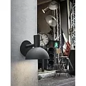 Luminaire mural d'extérieur ARKI E27 IP54, noir 