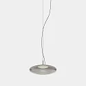 Luminaire à suspension PLAT RECESSED (DALI-2) avec abat-jour, CCT Switch, réglable, avec diffuseur IP20, noir gradable