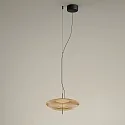Luminaire à suspension PLAT RECESSED (DALI-2) avec abat-jour, CCT Switch, réglable, avec diffuseur IP20, noir gradable