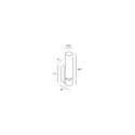 Applique et plafonnier DRESDE LED IP44, gradable