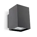 Luminaire mural d’extérieur AFRODITA POWER LED haut bas, commutable, reculer IP55, anthrazit 