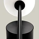 LEDS C4 bath luminaire BLOOM switchable IP44, black