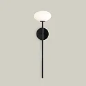 LEDS C4 bath luminaire BLOOM switchable IP44, black