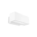 Luminaire mural d’extérieur AFRODITA LED SINGLE EMISSION - 30CM Bas, contrôlable par Bluetooth IP66, blanche gradable