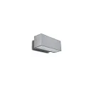 Luminaire mural d’extérieur AFRODITA LED DOUBLE EMISSION - 30CM haut bas IP66, gris gradable