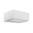 outdoor wall luminaire NEMESIS LED -  7x17CM up / down, small, switchable IP65, white 