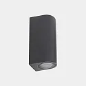 Luminaire mural d’extérieur EKO DOUBLE EMISSION GU10 haut bas GU10 IP66, anthrazit gradable