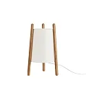 Lampe de table WOODY avec interrupteur E27 IP20