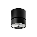 Spot KIVA SURFACE 95MM PHASE CUT 3 pôles, réglable, UGR < 19 IP20, noir gradable