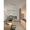 LEDS C4 Applique et plafonnier MISO Ø 285MM E27 IP20, blanc mat gradable