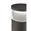 LEDS C4 Borne d'éclairage DAN cylindrique, langue, CCT Switch, réglable IP66, anthrazit 