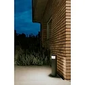 LEDS C4 socket luminaire DAN cylindrical, short, CCT Switch, adjustable IP66, anthracite 