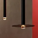 Disque métallique, noir 