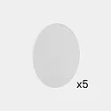 Filtre lot de 5