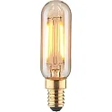 Ampoule à filament T25 TUBE GOLD commutable T25 clair E14 2,5W 180lm 1800K 320° CRI 80-89 