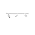 1-Projecteur monophasé DESIGNLINE TUBE KIT lot de 3 GU10, blanche
