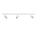 1-Projecteur monophasé DESIGNLINE TUBE KIT lot de 3 GU10, blanche