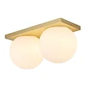 Lumexx Applique et plafonnier PALLA MINI IP20, laiton gradable