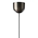 Lumexx pendant luminaire PALLA IP20, black, titanium dimmable