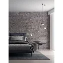 Lumexx pendant luminaire PALLA IP20, black, titanium dimmable