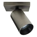 Spot SPOTON 1 pivotant, rotatif GU10 IP20, titane