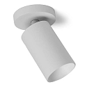 Luminaire de plafond SPOTON CIRCLE 1 à 1 flamme GU10 IP20, blanche
