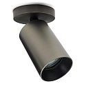 Spot SPOTON CIRCLE 1 pivotant, rotatif GU10 IP20, titane