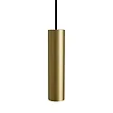 Luminaire à suspension TUBE FLEX S25 GU10 IP20, laiton