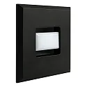 Luminaire d'encastrement mural TINA SQUARE angulaire, rotatif, direct / indirect, commutable IP22, blanche 