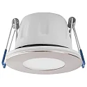Eclairage d'extérieur encastré TEGO SLIM DOWNLIGHT 68MM rigide, lot de 10 IP65, nickel gradable