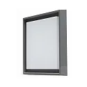 Applique et plafonnier QUADRO L grand IP54, anthrazit 