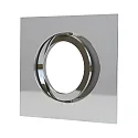 Plafonnier encastré DECOCLIC 68MM / GU10 + GU5.3 angulaire, pivotant GU10 IP20, chrome, scintillant gradable