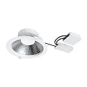 Plafonnier encastré FILA DALI FR 90° Ø 225MM rond, rigide, contrôlable par DALI, commutable IP54, blanc mat 
