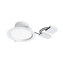Plafonnier encastré FILA DALI DF 100° Ø 225MM rond, rigide, contrôlable par DALI, commutable, avec diffuseur IP54