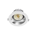 Downlight encastrable MTP FILA UGR Ø172MM rigide, CCT Switch, UGR < 19, multipower IP54/IP20, blanche 