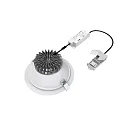 Megatron Downlight encastrable MTP FILA UGR Ø225MM rigide, CCT Switch, multipower IP54/IP20, blanche 