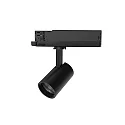 Projecteur triphasé ANGOLO S réglable, commutable, focalisable IP20, noir 