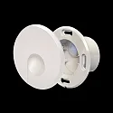 Luminaire d'encastrement mural  STAIR 68 SCCT rond IP40, blanc mat gradable