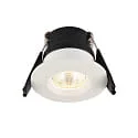 Plafonnier encastré LED MINI SPOT 30R 350MA plat, rigide, commutable IP20, blanche gradable