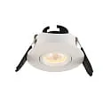 Plafonnier encastré LED MINI SPOT 40SR 350MA plat, pivotant, commutable IP20, blanche gradable