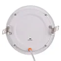 nobilé Downlight encastrable LED PANEL FLAT 145 R SCCT MP rond, CCT Switch, commutable, multipower IP44, blanche 